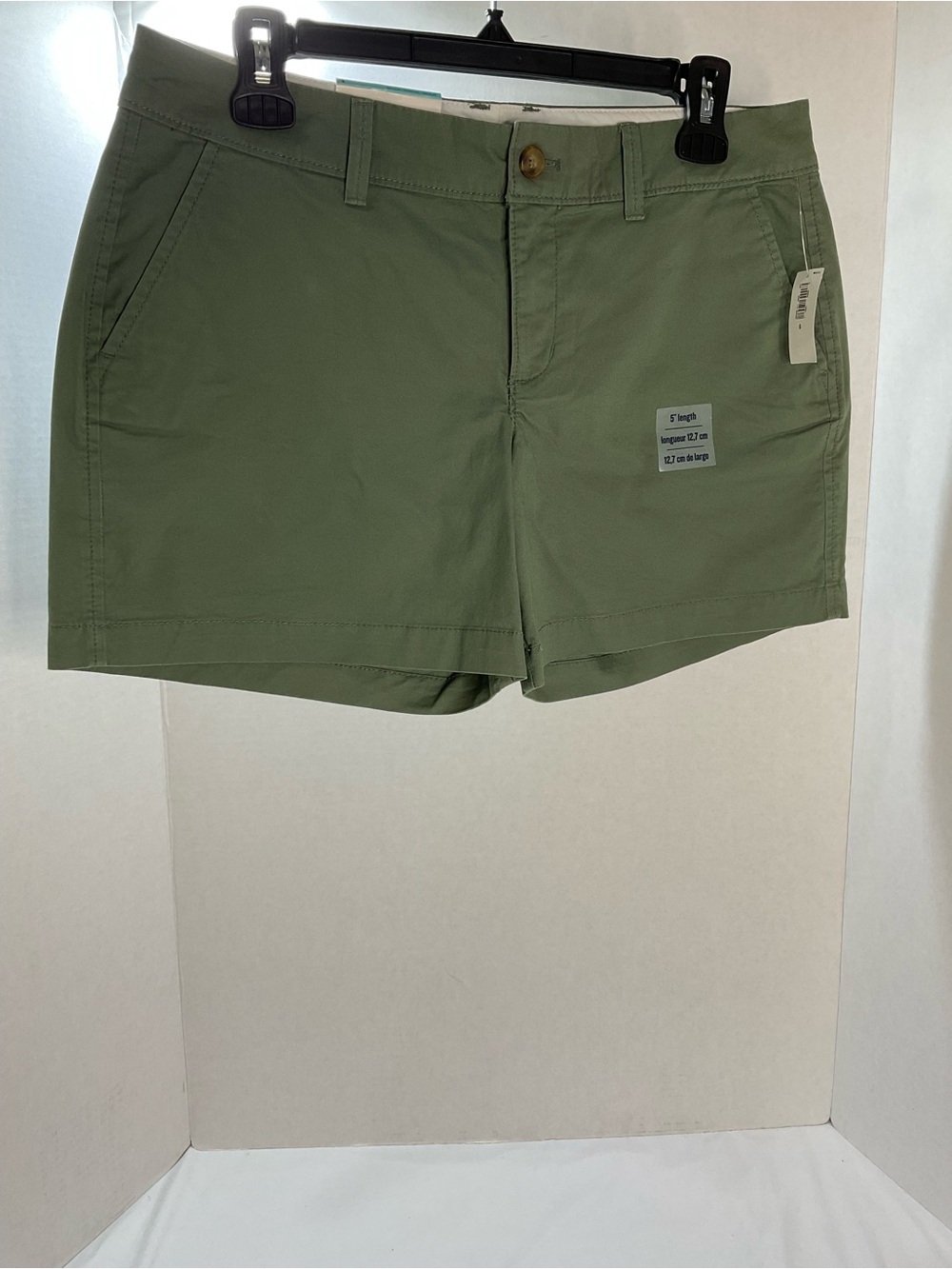 Old Navy Olive Green Women's Chino Bermuda Shorts